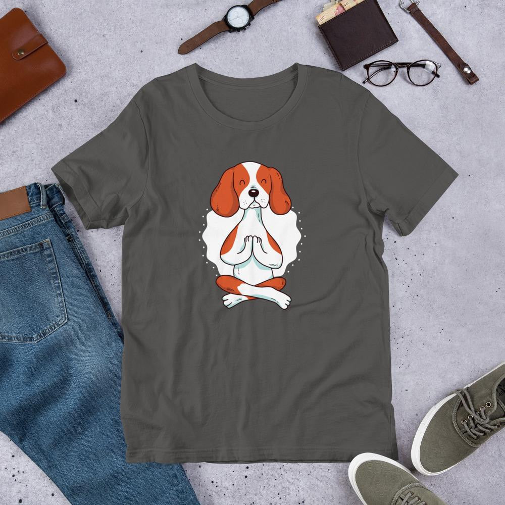 Dog Yoga Half Sleeve T-Shirt