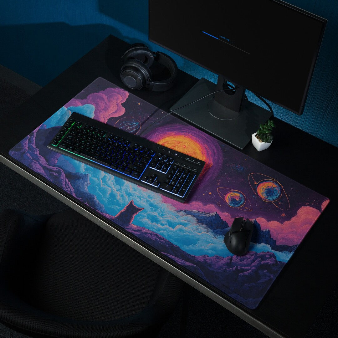 Schrödinger's Quantum Realm Deskmat