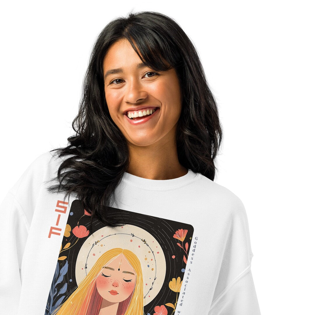 Sif Heavyweight Oversized Sweatshirt #Fjord of Fables