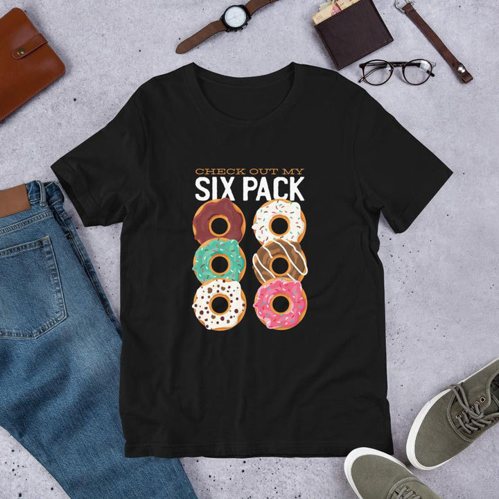 Donut Six Pack Half Sleeve T-Shirt