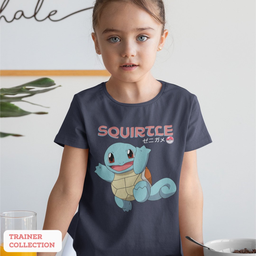 Squirtle Kid's T-Shirt #Pokémon #TrainerCollection