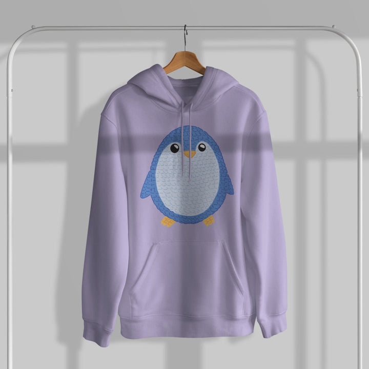 Amigurumi Penguin Unisex Heavyweight Oversized Hooded Sweatshirt