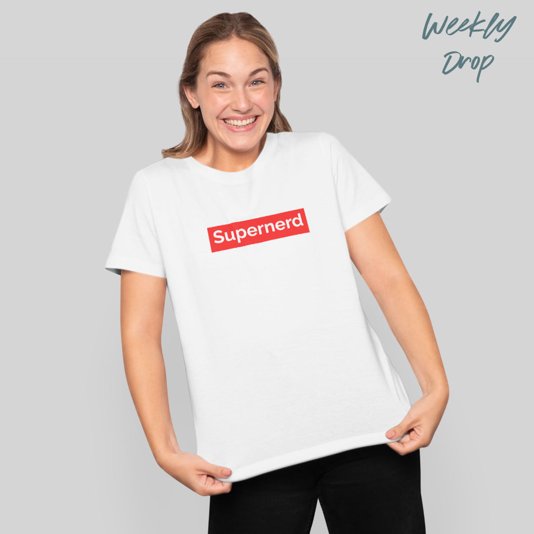 Supernerd Unisex Half Sleeve T-Shirt