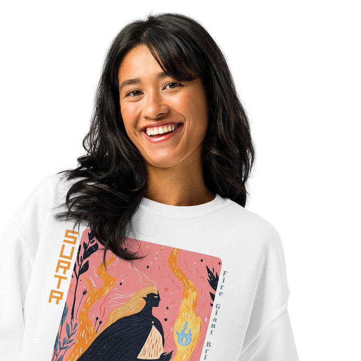 Surtr Heavyweight Oversized Sweatshirt #Fjord of Fables