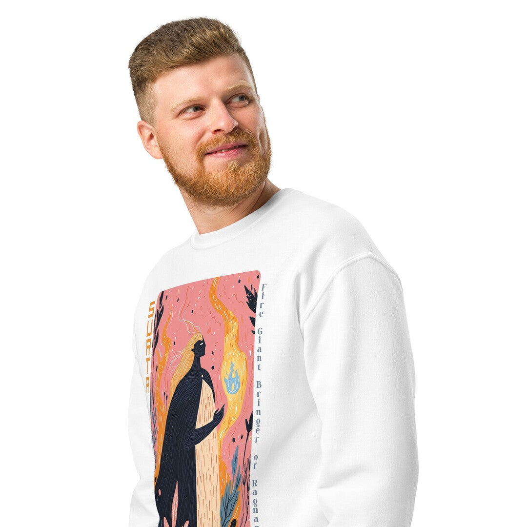 Surtr Heavyweight Oversized Sweatshirt #Fjord of Fables