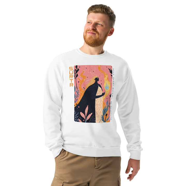 Surtr Heavyweight Oversized Sweatshirt #Fjord of Fables