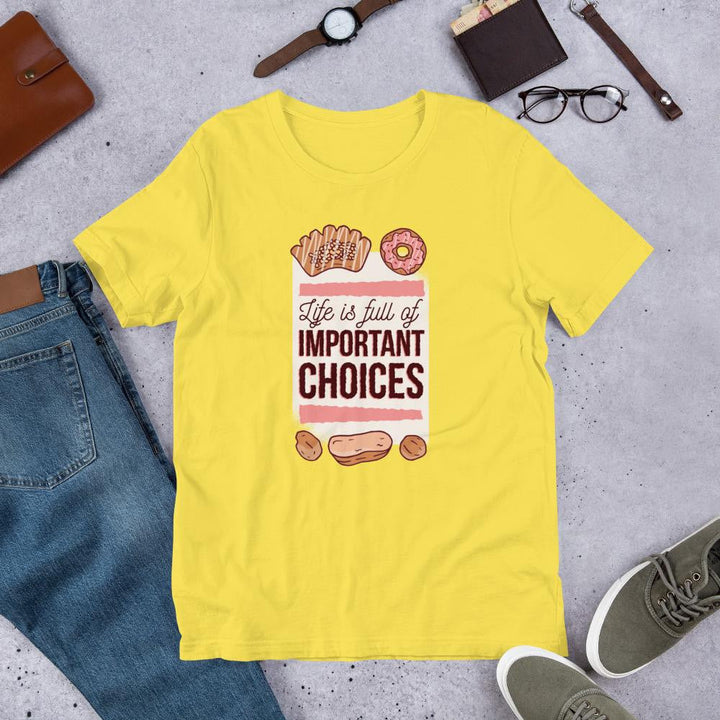 Sweet Choices Half Sleeve T-Shirt