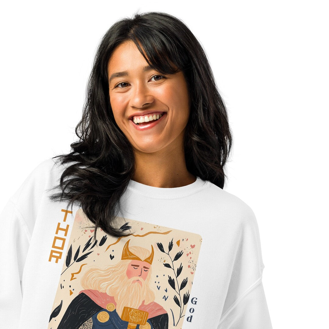 Thor Heavyweight Oversized Sweatshirt #Fjord of Fables