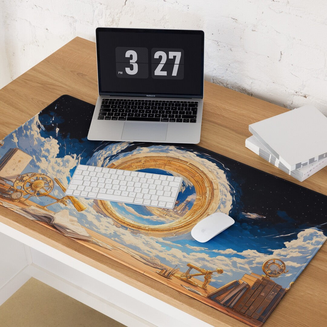 Time Traveler's Workstation Deskmat