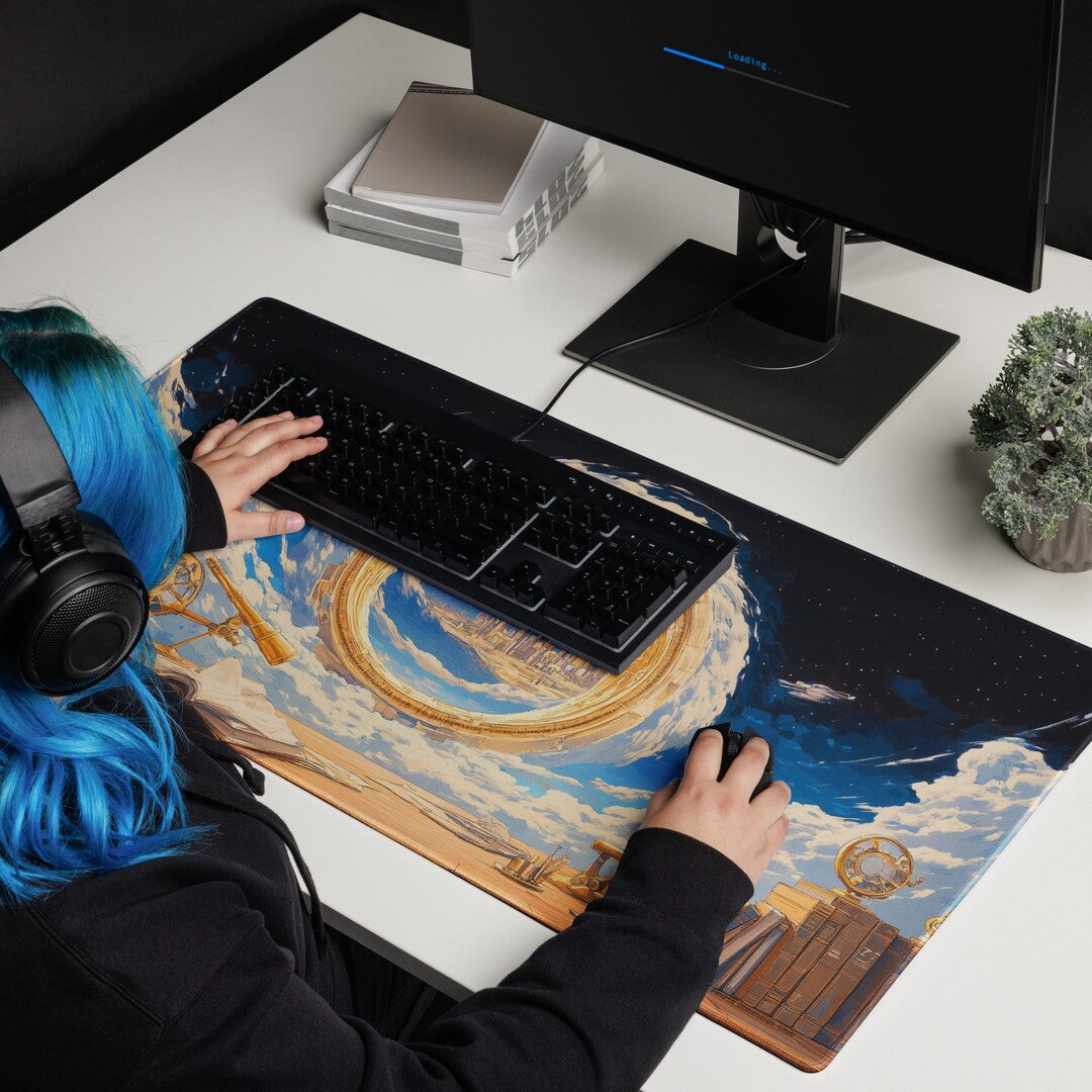Time Traveler's Workstation Deskmat