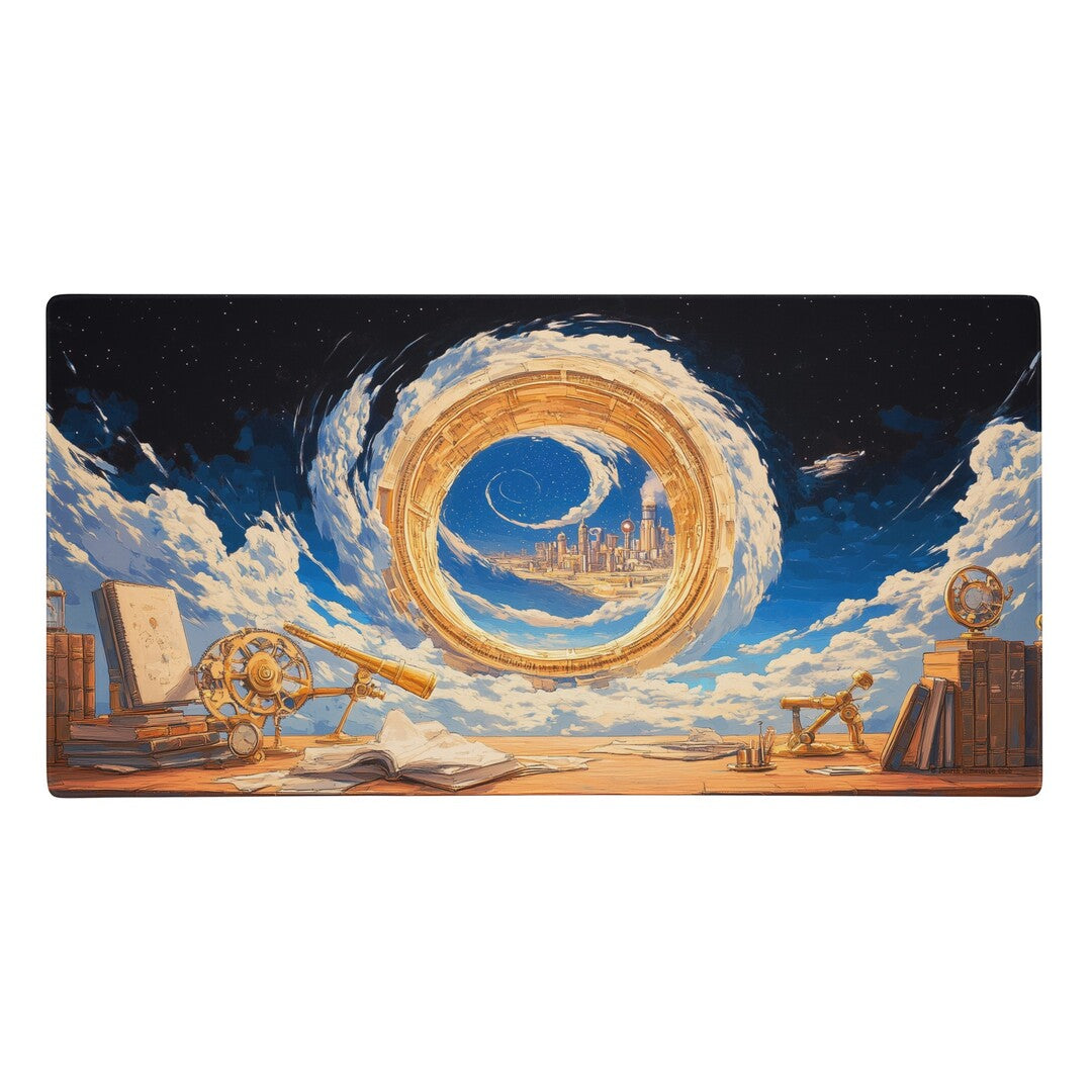 Time Traveler's Workstation Deskmat