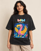 Dodo Acid Wash Oversized T-Shirt #AncientArchives
