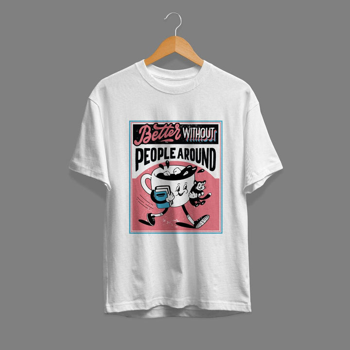 Antisocial Coffee Unisex Half Sleeve T-Shirt