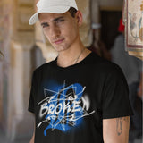 Broken Graffiti Unisex Half Sleeve T-Shirt