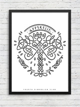 Yggdrasil Tree Framed Poster