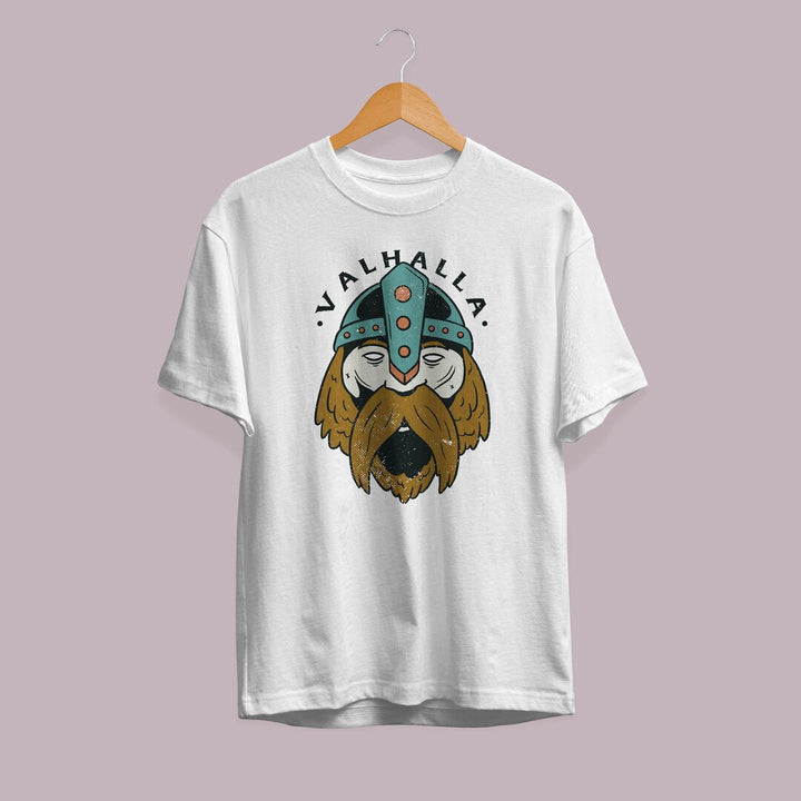 Valhalla Viking Half Sleeve T-Shirt