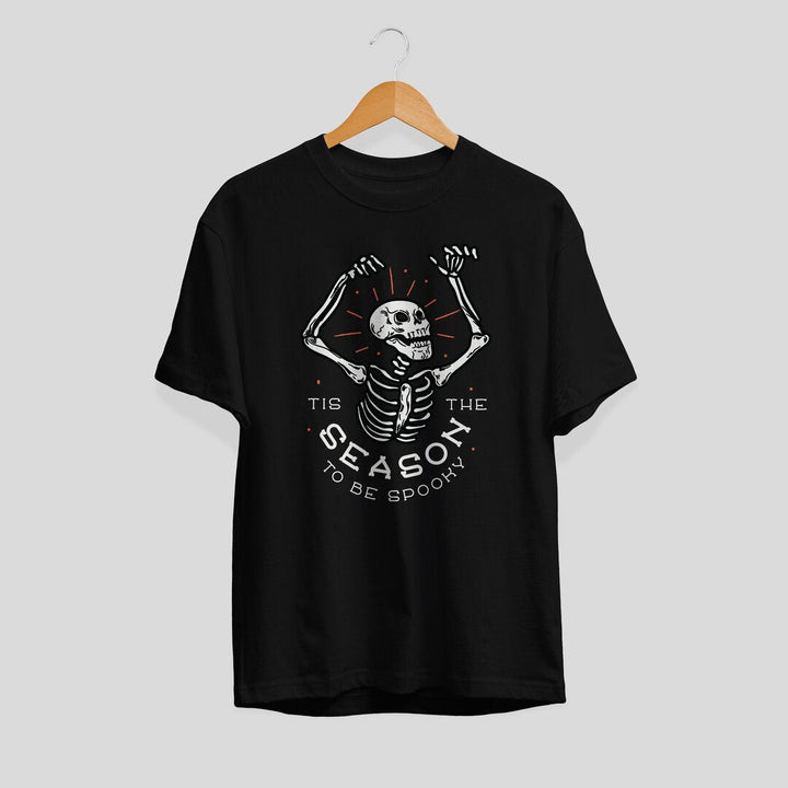 Spooky Season Halloween Unisex Half Sleeve T-Shirt