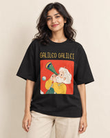 Galileo Galilei Oversized French Terry T-Shirt #GeniusDoodles