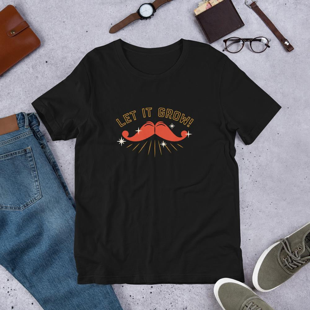 Let It Grow Unisex Half-Sleeve T-Shirt #Plus-sizes