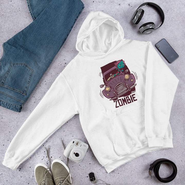 Zombie Driver Unisex Hooded Sweatshirt