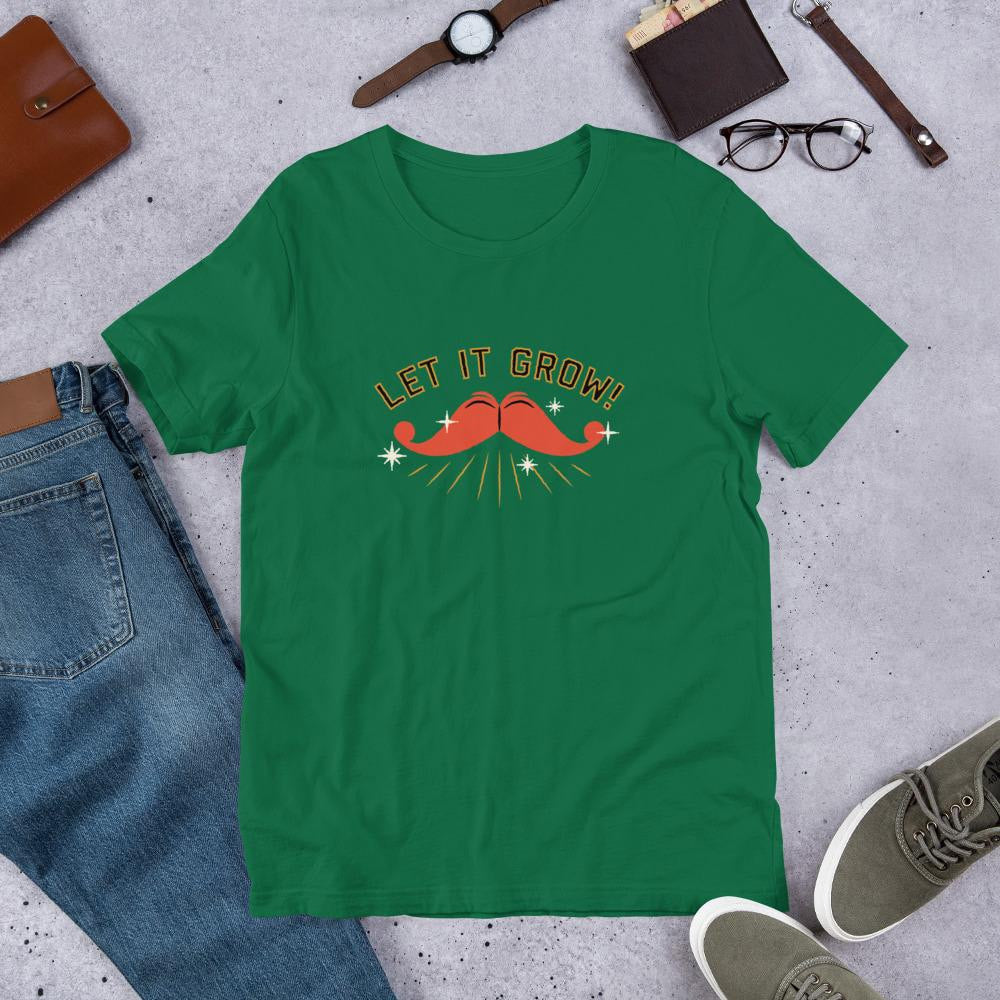 Let It Grow Unisex Half-Sleeve T-Shirt #Plus-sizes