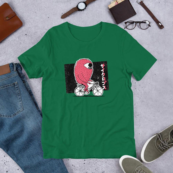 Cyclops Riding Bike Half Sleeve T-Shirt