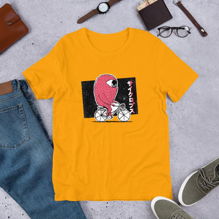 Cyclops Riding Bike Half Sleeve T-Shirt