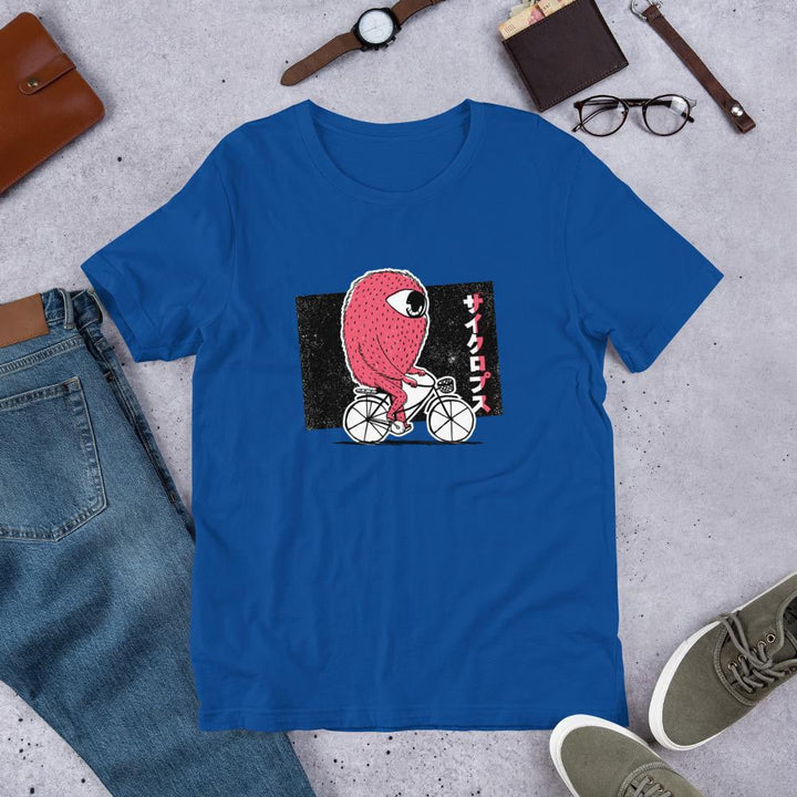 Cyclops Riding Bike Half Sleeve T-Shirt
