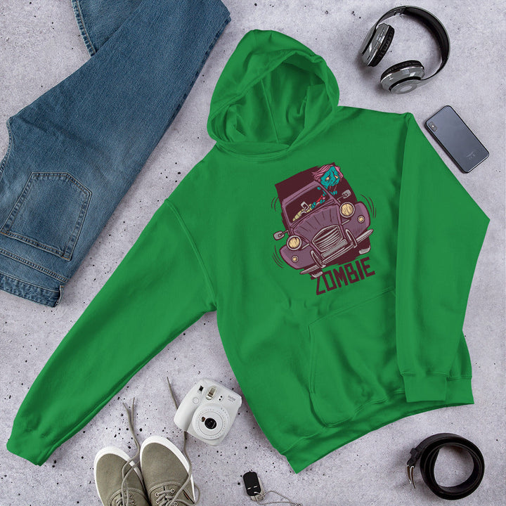Zombie Driver Unisex Hooded Sweatshirt