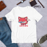 Cute Fox Half-Sleeve T-Shirt