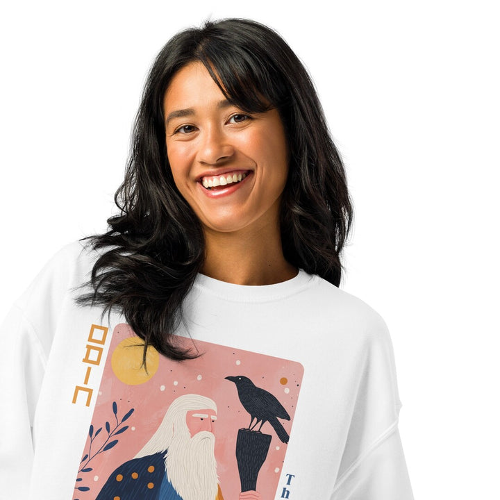 Odin Heavyweight Oversized Sweatshirt #Fjord of Fables