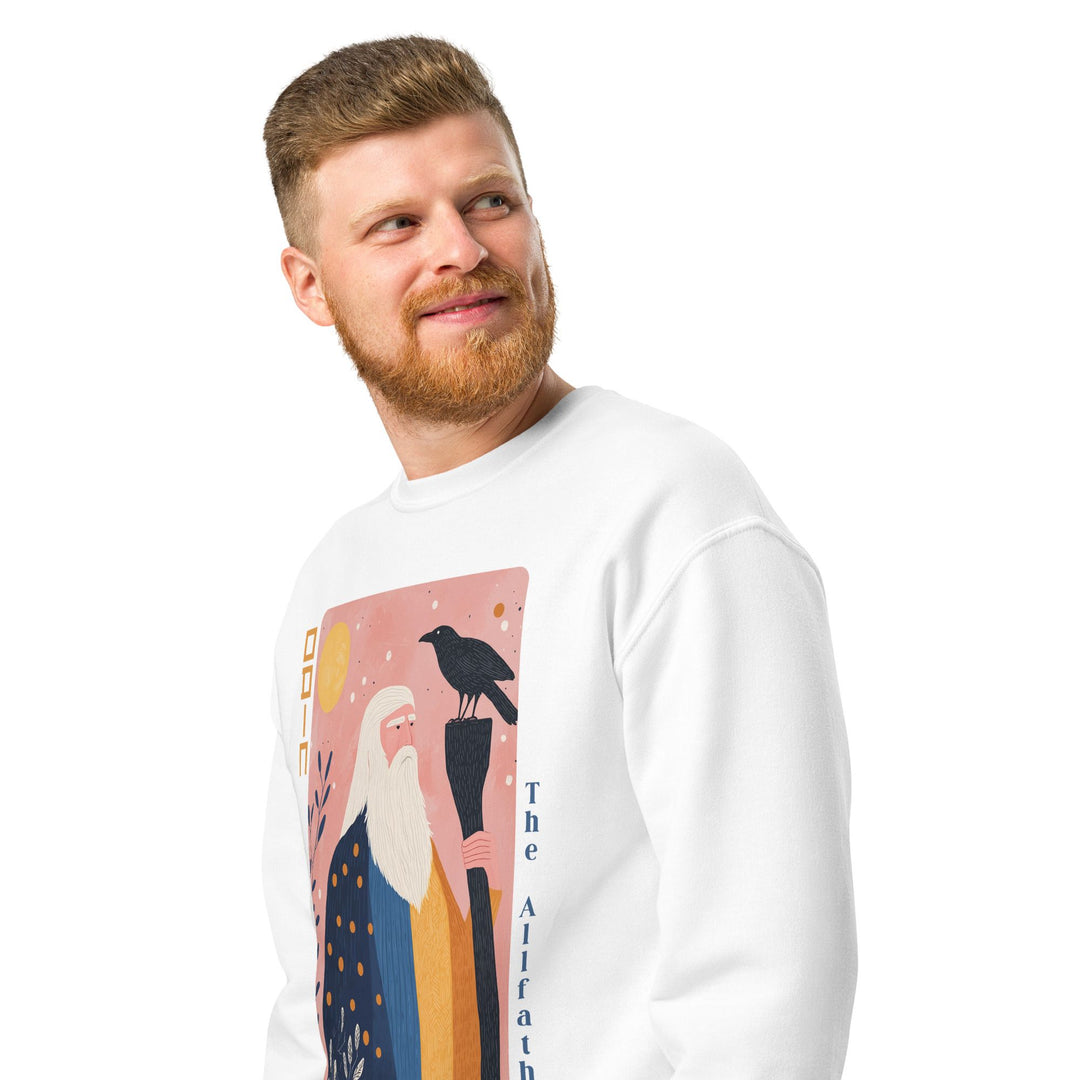 Odin Heavyweight Oversized Sweatshirt #Fjord of Fables