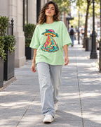 Tropical Transmission Oversized French Terry T-Shirt #StrangeSignals