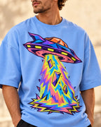 Arcade Anomaly Oversized French Terry T-Shirt #StrangeSignals
