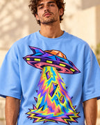 Arcade Anomaly Oversized French Terry T-Shirt #StrangeSignals