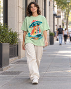 Tidal Transit Oversized French Terry T-Shirt #StrangeSignals