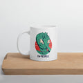 Alien Facepalm coffee mug – Fourth Dimension Club