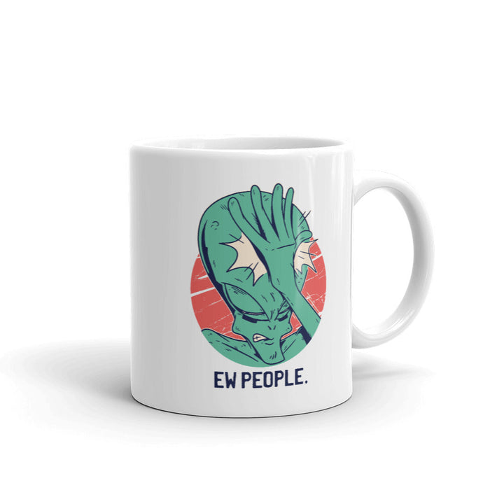 Alien Facepalm Coffee Mug