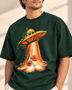 Solar Petals Oversized French Terry T-Shirt #StrangeSignals