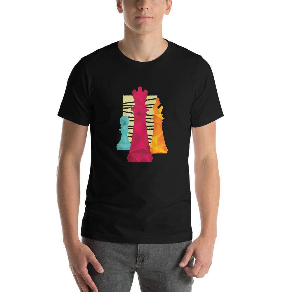 Chess Pieces Half Sleeve T-Shirt — detail view 11