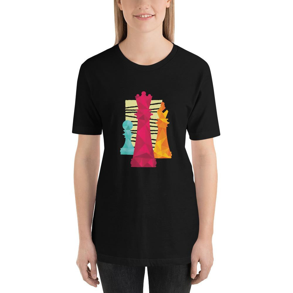 Chess Pieces Half Sleeve T-Shirt — detail view 10