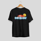 22nd Century Doraemon Unisex Half Sleeve T-Shirt — Black