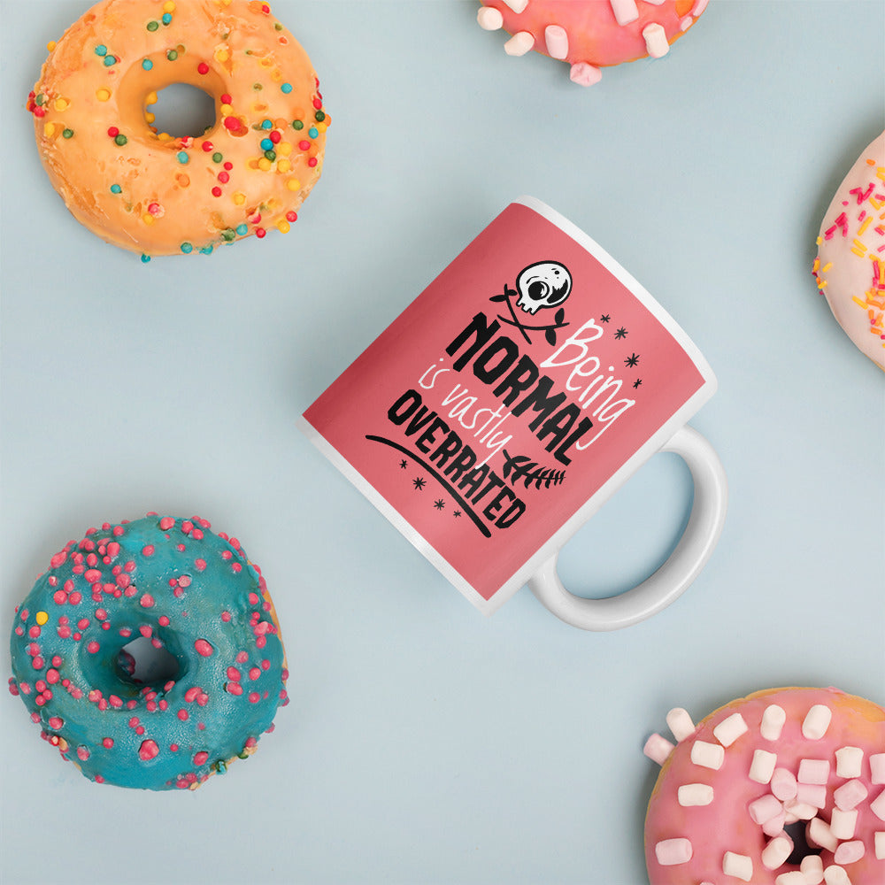 Normal Is Overrated Coffee Mug — detail view 2