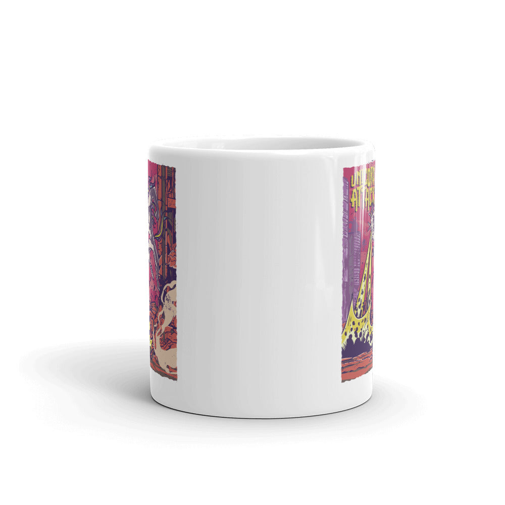 Unicorn Attack Coffee Mug — detail view 3