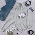 Sleeping Sheep Unisex Hooded Sweatshirt — Grey