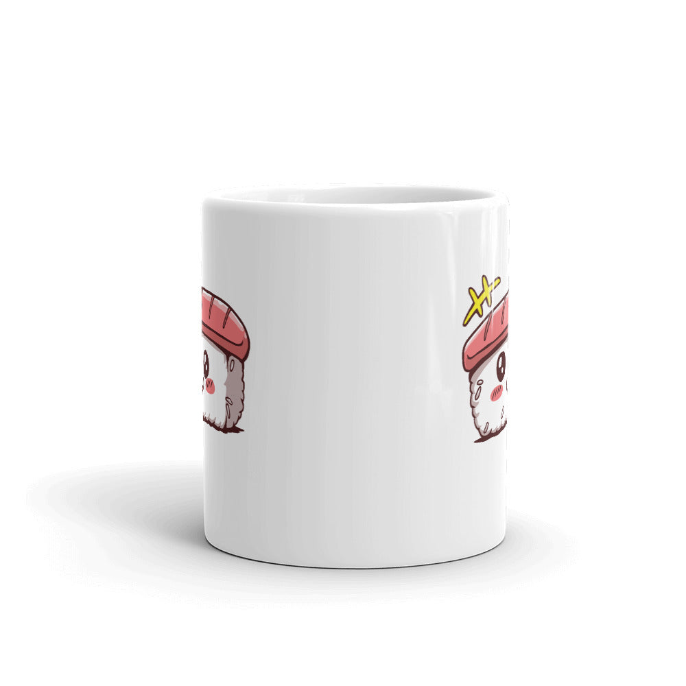Cute Sushi Coffee Mug — back view