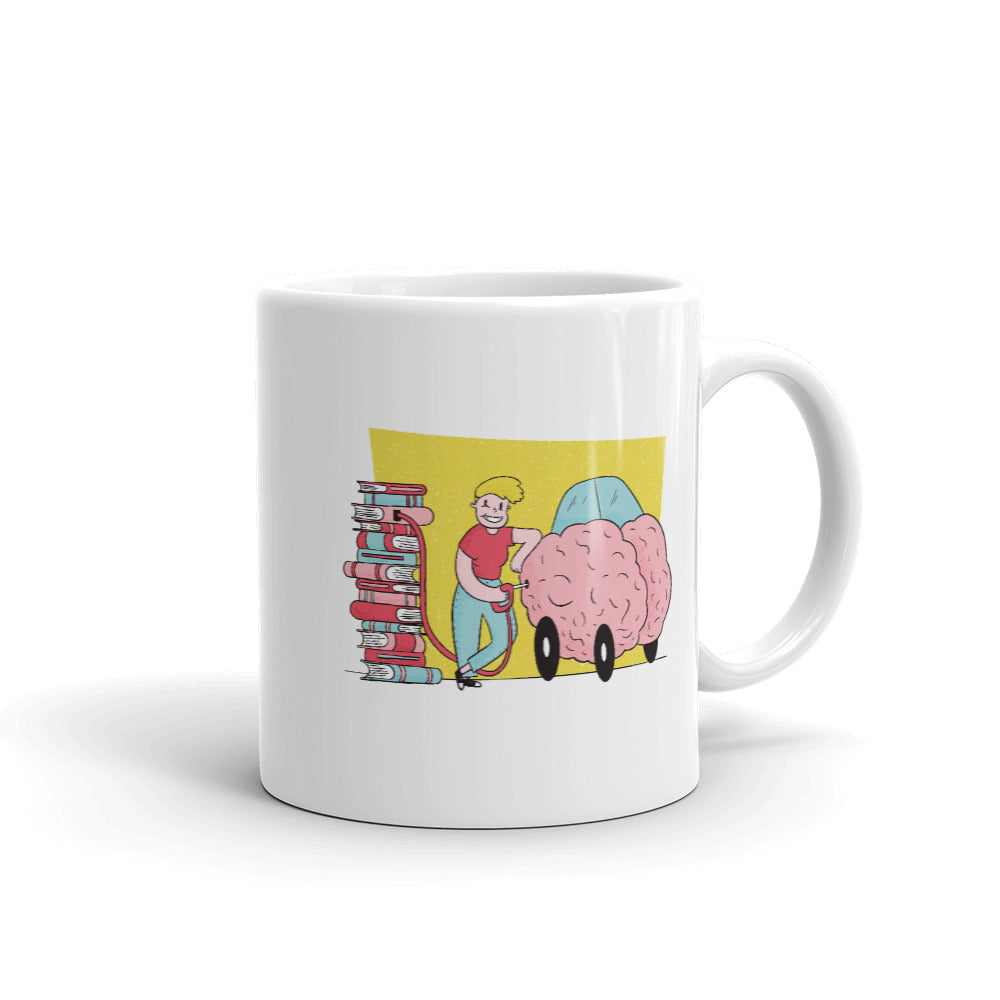 Book Fuel coffee mug – Fourth Dimension Club