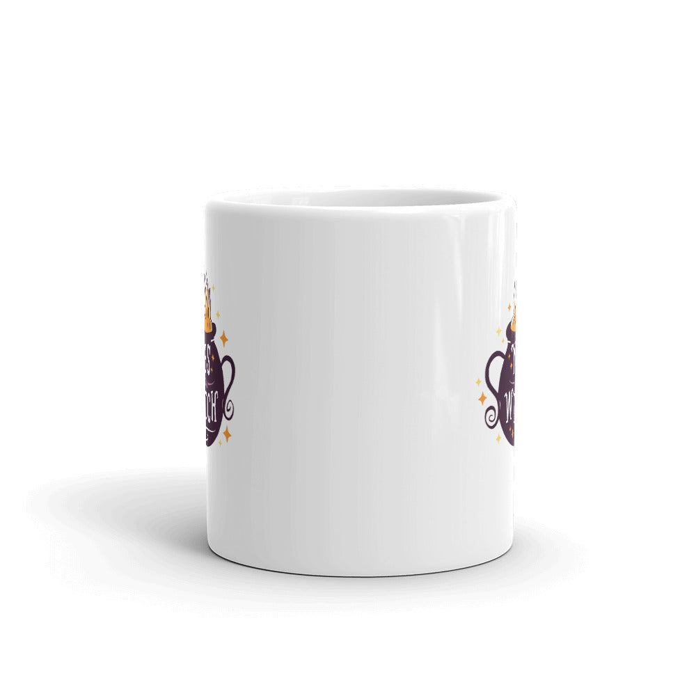 I'm A Witch Coffee Mug — back view
