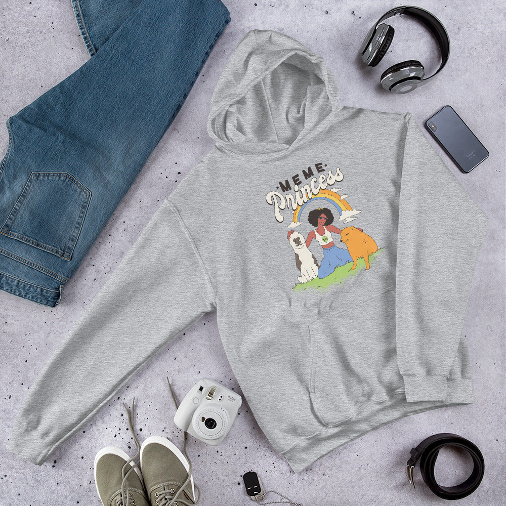 Meme princess Unisex Hooded Sweatshirt