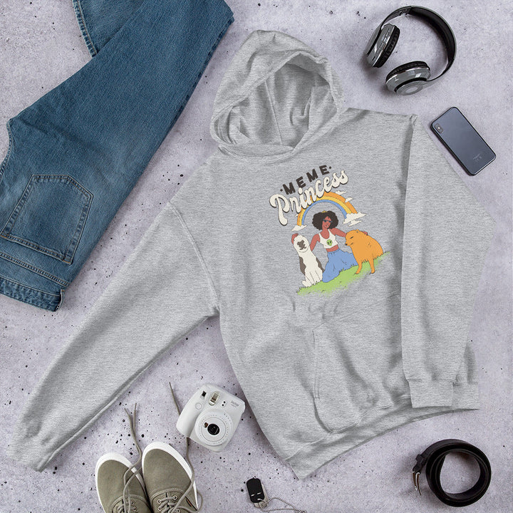 Meme princess Unisex Hooded Sweatshirt